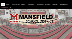 Desktop Screenshot of mansfieldtigers.org